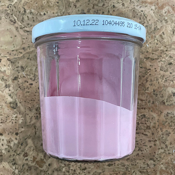 Pink ink